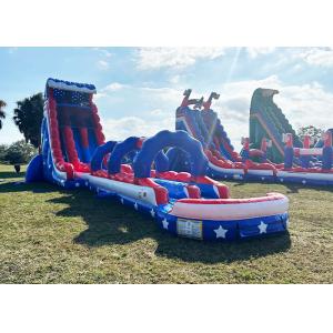 China Commercial Grade Inflatable Water Slide Amusement Park Inflatable Outdoor Water Slides supplier