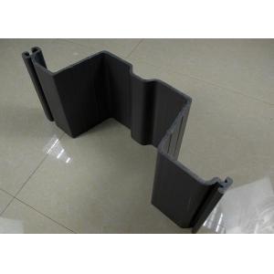 Recycled Plastic PVC Sheet Pile For Water Control Solution Grey Color