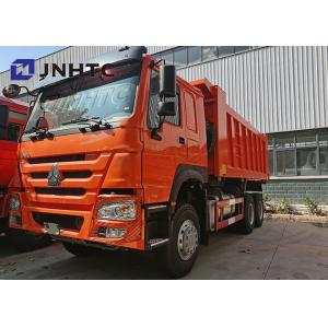 Off Road 20 Cbm Orange Sinotruck Dump Truck HOWO 6x4
