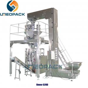 2 year warranty auto puffed plantain potato chips bag snack sachet  filling weighing and packing machine with nitrogen