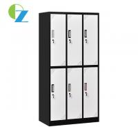 China OEM Disassemble Steel Office Lockers School Gym Office Furniture 6 Door For Cloth on sale