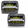 Square Car LED Headlights 5x7 Inch Sealed Beam H / Low Beam with Parking Light