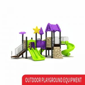 China Outdoor Kids Play Games Playground Swings Slides Children Garden Equipment supplier