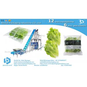 Leafy greens salad 100g pouch automatic weighing and packing machine