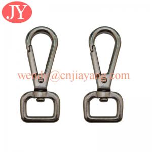 China wholesale solid round eye brass snap hook  swivel spring snap hook