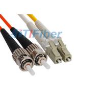 China FC / PC to LC / PC OM3 multimode fiber patch cord , Duplex duplex patch cord on sale