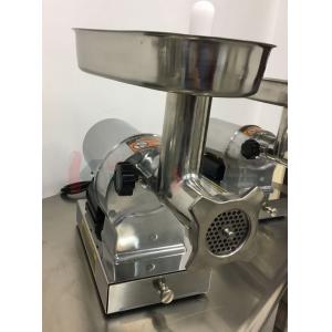 750W Heavy Duty Commercial Meat Grinder Large Capacity With Enlarge Throat