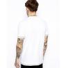 China men's scoop neck custom white t shirt print logo design on t shirt wholesale