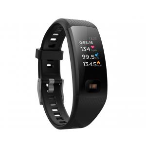 China Full Touch Color Screen HR Monitoring Temperature Regulating Bracelet supplier