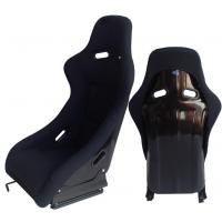 China Handmade Custom Black Racing Seats Easy Installation / Cars Bucket Seats on sale