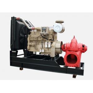 350GPM cummins diesel engine fire pump set 200hp horizontal stainless impeller water Irrigation
