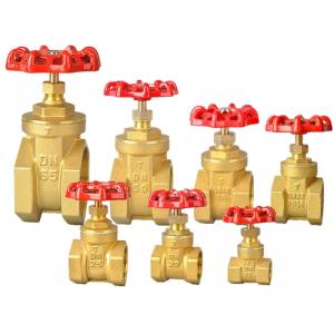 Customized 4 Min 6 Min All Copper Gate Valve 2 Inch DN15 Water Meter DN20 Tap Water