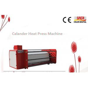 Three Phase Heat Press Transfer Machine 600mm Roll Diameter 36kw Power