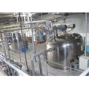 Stainless Steel Liquid Detergent Production Line With Automatic Filling Machine
