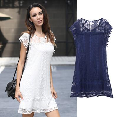 factory clothing manufacturer OEM high quality lace dress for woman