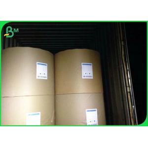 China 80 100 120 135 145gsm One Side Coated Paper , White Kraft Paper Roll In Reel / Sheets supplier