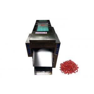 China 500kg/h Dry Red Chilli Stem Cutting Machine Chilli Stem Removing Machine supplier