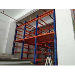Steel Q235 Cantilever Mix Mezzanine Industrial Warehouse Racks For PVC Carpet