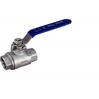 China Aohoy 304 316L Stainless Steel BSP NPT Pull Handle 2pc Female Thread Ball Valve For Water on sale