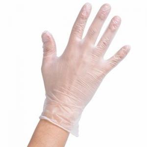 China Non Sterile Disposable PVC Gloves  Clear Medical Examination Gloves supplier
