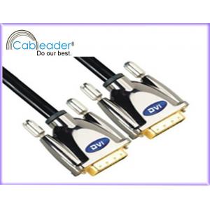 China High Performance DVI-I Monitor Cable DVI 24+5 male To DVI 24+5 male supplier
