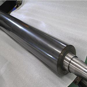 China Lightweight Guide Carbon Fiber Roller Bopp Line Rubber Nip Roller wholesale