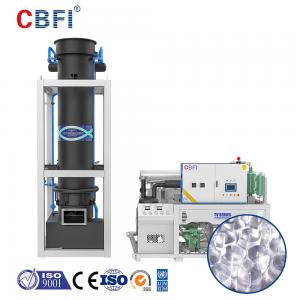 Electric Solid Flat Cut Ends Tube Ice Machine 20 Ton Per Day Edible Ice Tube Maker Equipment