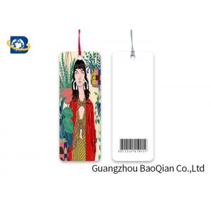 China Offset Printing Custom Printed Bookmarks PET / PP Material Multi Shape Choice supplier