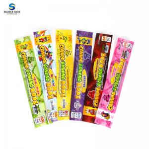 THC Candy Packaging Bags Plastic With Smell Proof And Zipper