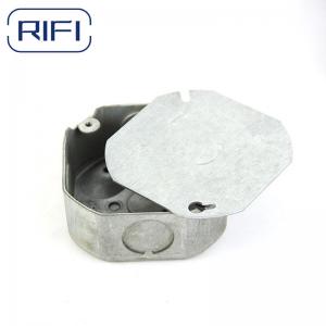 4x4 Inch Galvanized Steel Junction Box Electrical Standard Thickness 1.5mm