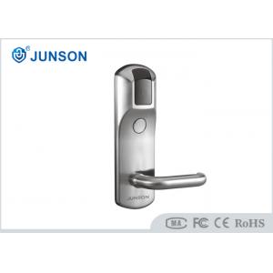 Safe RFID Hotel Locks / Hotel Key Card Lock Support Mechnical Key