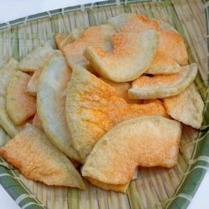 Non-Fried No Additives Healthy Yellow Peach Slices OEM Natural Dried Yellow Peach Chips