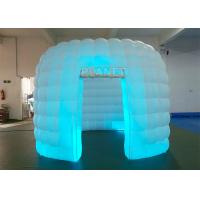 China Portable 1 Door White Inflatable Photo Booth / Trade Show Booth For Event on sale