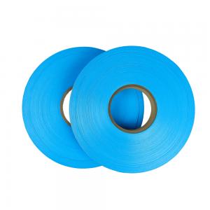 China Blue Color Hot Air Seal Adhesive For Protective Clothing Eva Seam Sealing Tape supplier