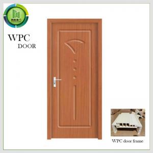Anti Termites Internal WPC Wood Doors Fire Rated For Villa
