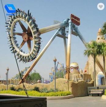 Fashion Pendulum Amusement Ride , Thrilling Amusement Park Rides With 360 Degree