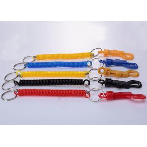 China Good Promotional Expanding Clip-on Casino-Jogger Key Coil Chains supplier