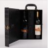 China 2 Bottle Custom Wine Boxes Cardboard Three - Dimensional Cut Beautiful Corner Design wholesale