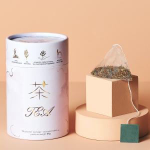 Chá que empacota, projeto do tubo do papel do ODM de empacotamento da caixa do chá de Multiusage
