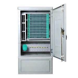 China 144 Core SMC IP 65 Waterproof Outdoor Fiber Distribution Cabinet supplier