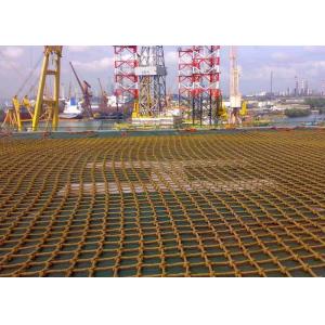 9×9m 12×12m Landing Helideck Netting For High Friction And Tension