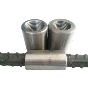 China HG Mechanical Rebar Couplers / Joint For Rib Peeling Roll Threading Rebar supplier