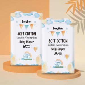 China factory super brand wholesale custom disposable super soft baby diaper