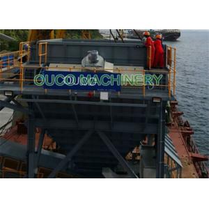 Fixed ECO Hopper , Dust Free Material Hopper For Port Unloading Solution