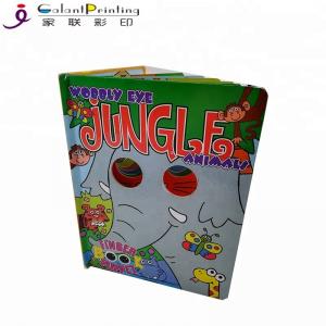 China A4 A5 A3 Paper Printing Services Kids Board Books Glue / Sewing Binding supplier