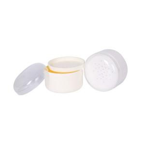 120g Cosmetic Powder Container PP Jars For Makeup Loose Talcum Powder Dry Products