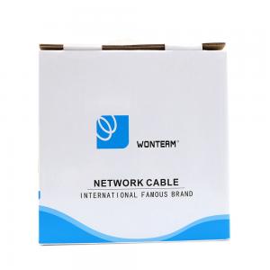 China Network 100m UTP Bare Copper Category 5e / Cat5e UTP Cable , 0.5mm Twisted supplier