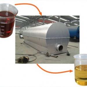 D1200*3000mm Mini Crude Oil Refinery Distillation Plant for Petroleum to Diesel and Gasoline