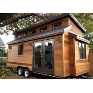 Prefabricated Mini House Modular Prefabricated Light Steel Structure Tiny House On Wheels