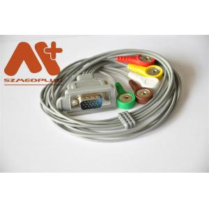 DMS DMS300-3A 5 Lead Holter Cable DMS 20200084 15 Pin